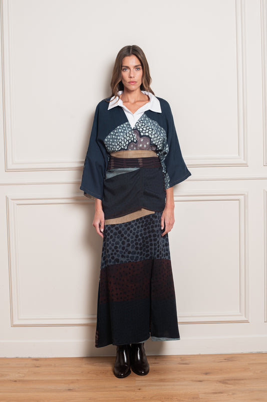 Polka Dots Kimono Top