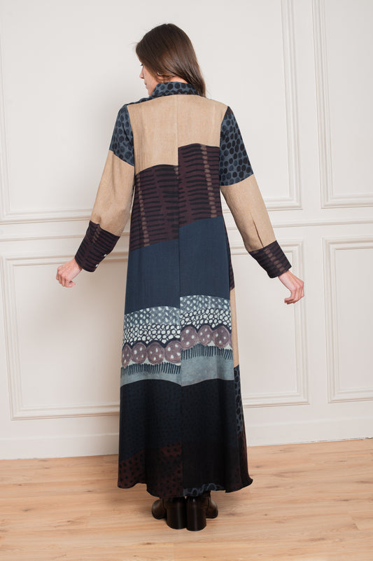 Polka Dots Shirt Dress