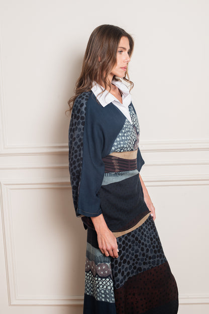 Polka Dots Kimono Top