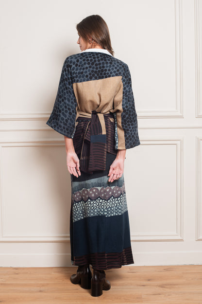 Polka Dots Kimono Top